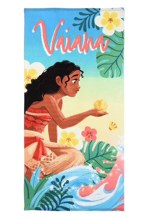 Telo Mare Vaiana Oceania Microfibra Asciugamano Bambine Ideale Spiaggia Piscina - Ez18050