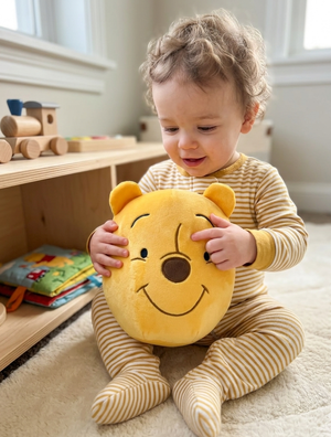Cuscino Squishy Winnie the Pooh DISNEY Morbido Peluche 3d 25 CM Accessorio Decorativo Cameretta - Win36-5714