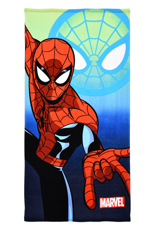 Telo Mare MARVEL Spiderman Microfibra Asciugamano Bambini Ideale Spiaggia Piscina - Ez18172