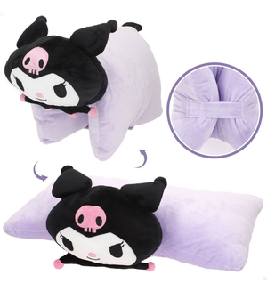 Cuscino Peluche Kuromi Hello Kitty Sanrio 45x28 CM Morbido Trasformabile 3d Decoro Cameretta - Hk36-5591cuscino Squishy Bambi DISNEY Morbido Peluche 3d 25 CM Accessorio Decorativo Cameretta - Bam36-5767