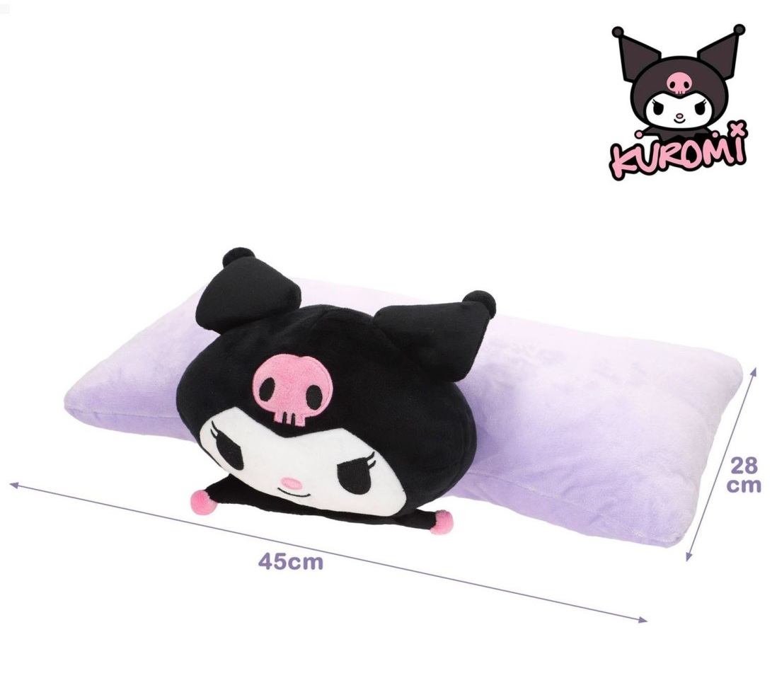 Cuscino Peluche Kuromi Hello Kitty Sanrio 45x28 CM Morbido Trasformabile 3d Decoro Cameretta - Hk36-5591cuscino Squishy Bambi DISNEY Morbido Peluche 3d 25 CM Accessorio Decorativo Cameretta - Bam36-5767