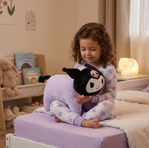 Cuscino Peluche Kuromi Hello Kitty Sanrio 45x28 CM Morbido Trasformabile 3d Decoro Cameretta - Hk36-5591cuscino Squishy Bambi DISNEY Morbido Peluche 3d 25 CM Accessorio Decorativo Cameretta - Bam36-5767