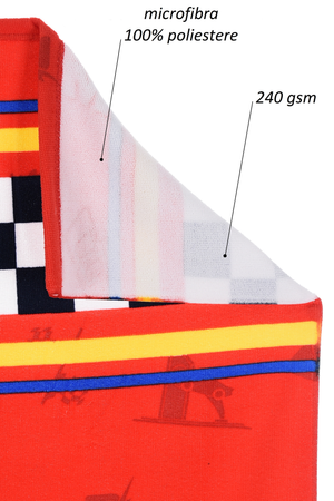 Telo Mare Cars DISNEY Pixar Microfibra Asciugamano Saetta Mcqueen Bambini Ideale Spiaggia Piscina - Ez18191