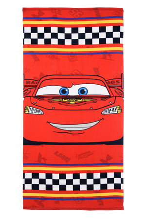 Telo Mare Cars DISNEY Pixar Microfibra Asciugamano Saetta Mcqueen Bambini Ideale Spiaggia Piscina - Ez18191