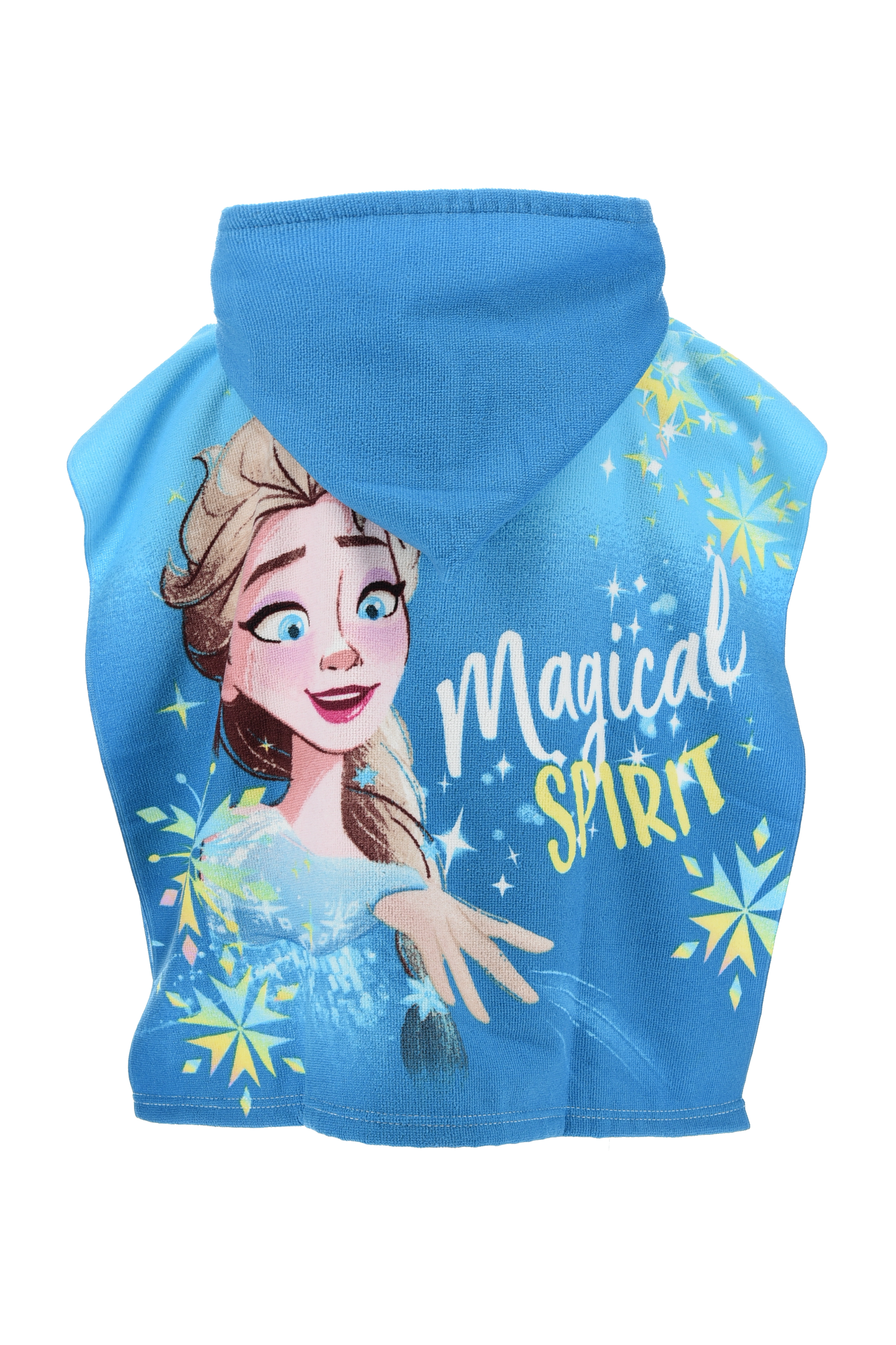 Poncho Mare Frozen DISNEY Microfibra Accappatoio con Cappuccio 110x55 CM - Ez18058