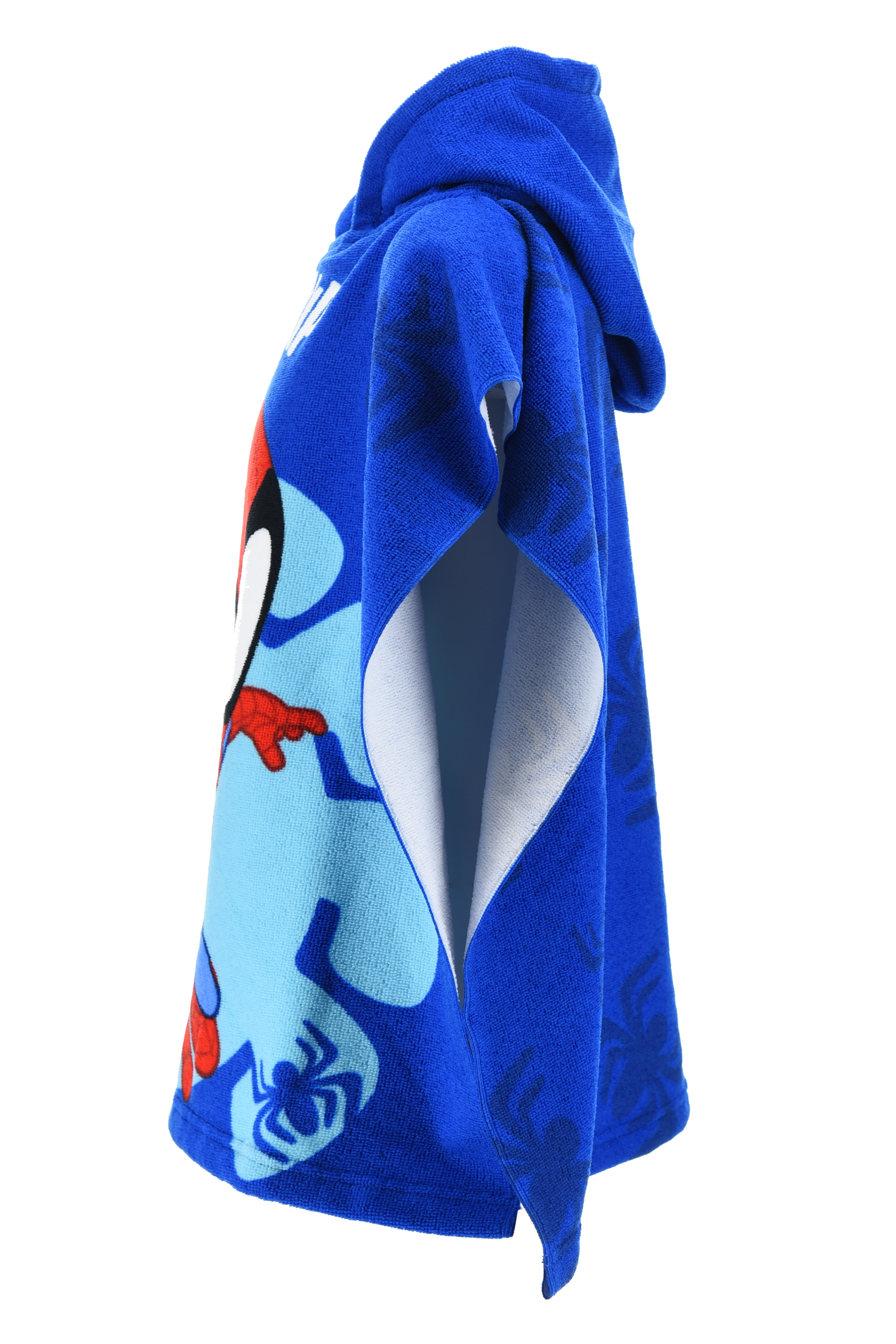 Poncho Mare Spidey MARVEL Microfibra Accappatoio con Cappuccio 110x55 CM Spiaggia Piscina - Ez18153