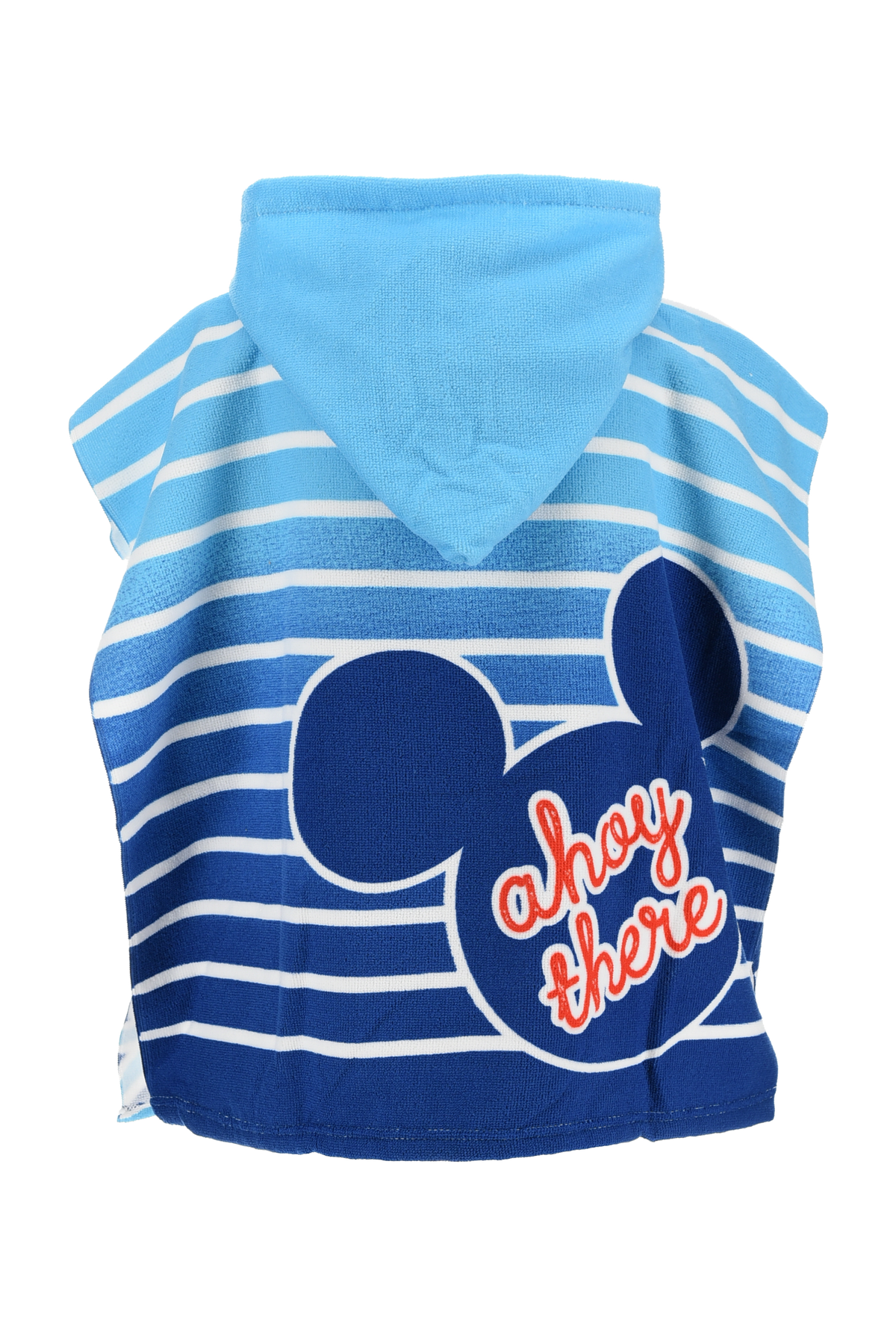 Poncho Mare Topolino DISNEY Microfibra Accappatoio con Cappuccio 110x55 CM Spiaggia Piscina - Ez18121