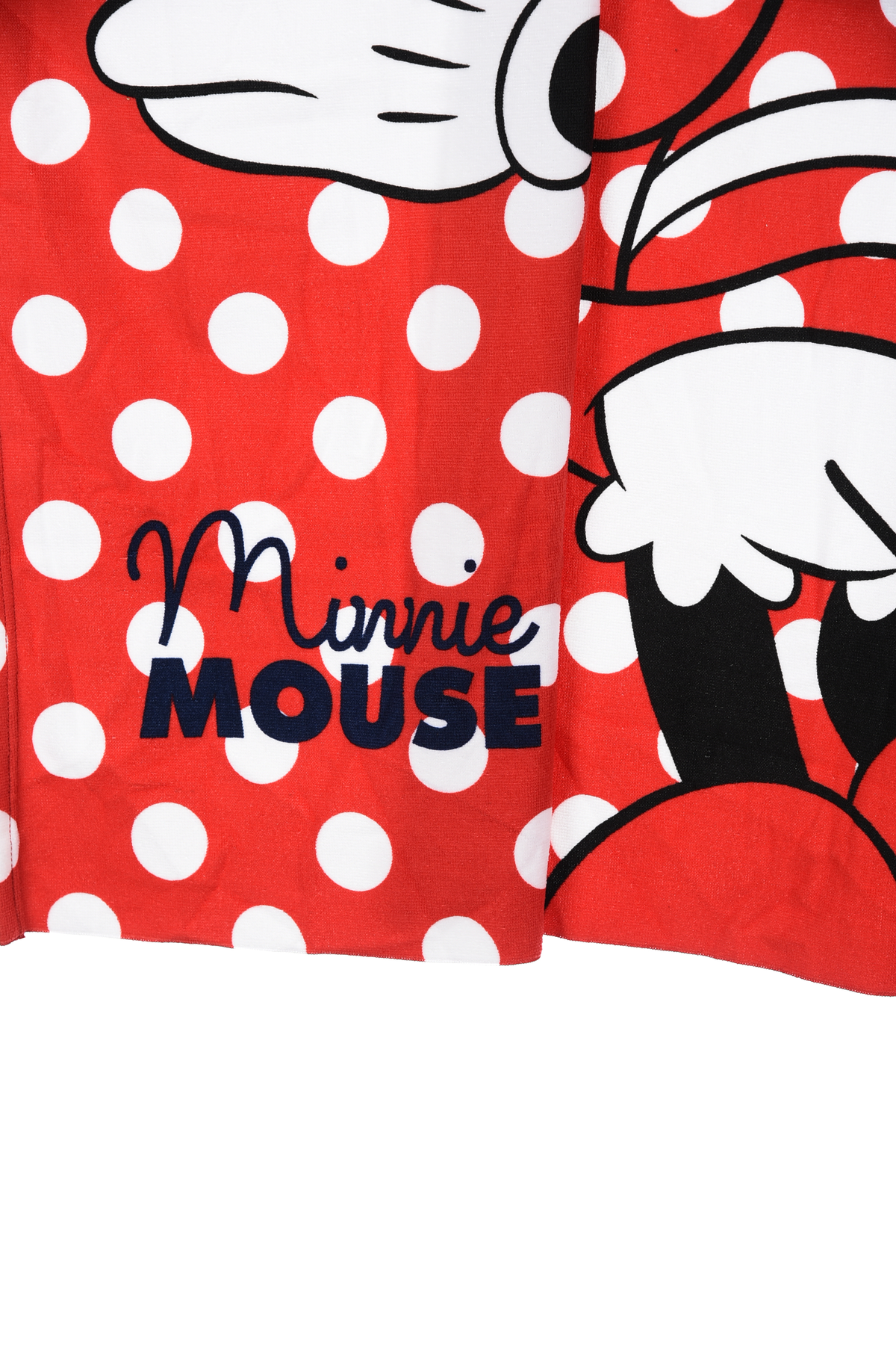 Mantella Mare Minnie DISNEY Telo con Cappuccio 3d 70x140 CM in Microfibra Bagno Piscina Spiaggia - Ez18214