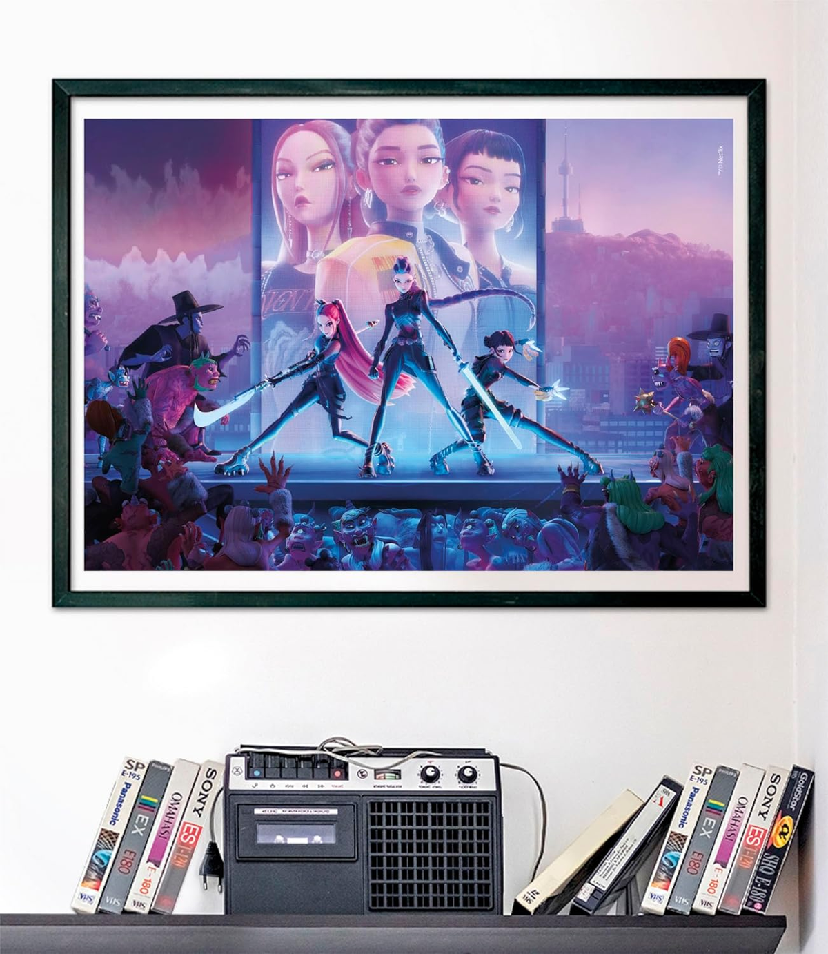 Puzzle Clementoni 1000 Pezzi K-Pop Demon Hunters Zoey Rumi Mira per Ragazzi e Adulti con Poster - 388876