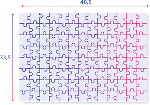Puzzle Clementoni Huntrix K-Pop Demon Hunters 104 Pezzi 48,5 X 33,5 CM Educativo - 388873