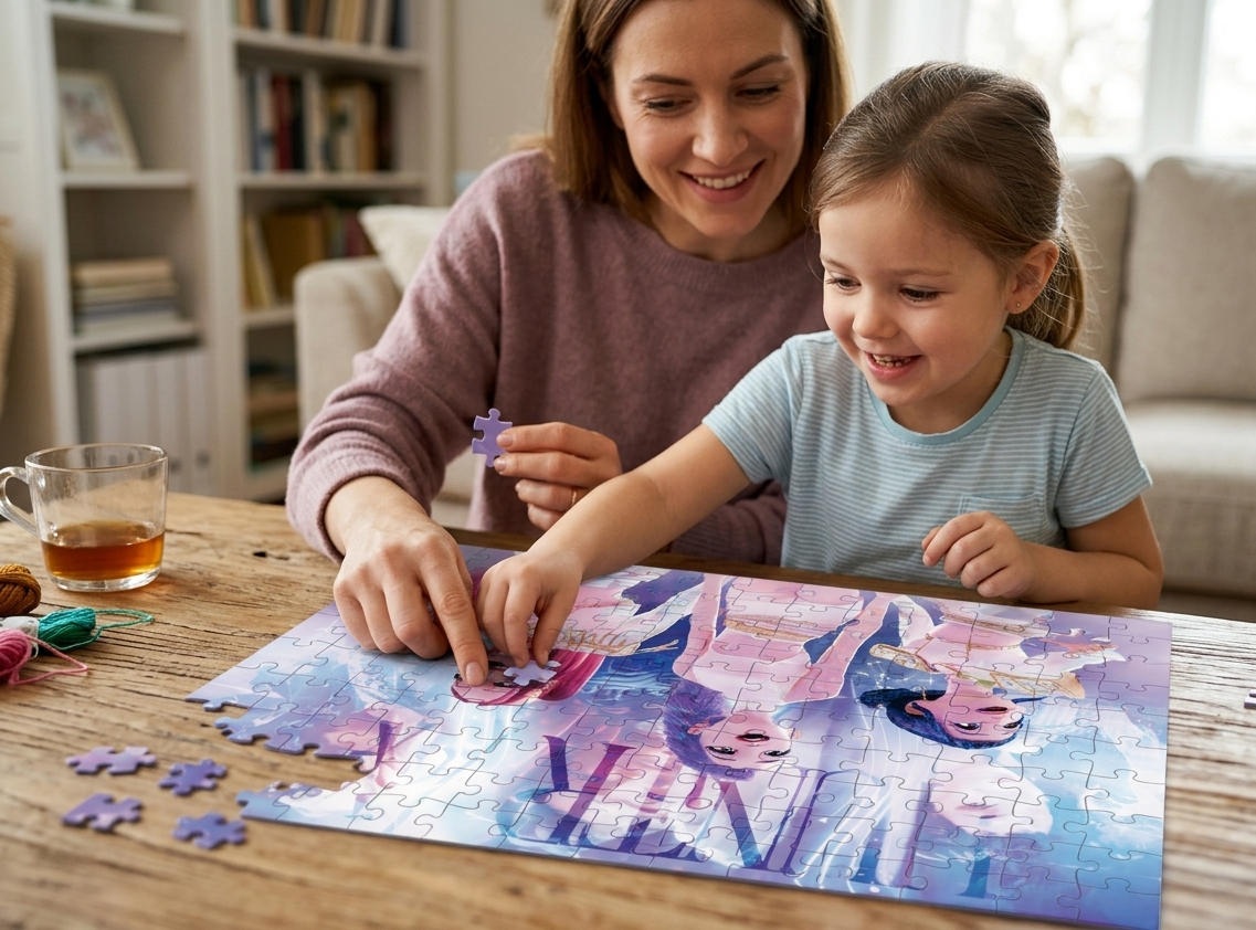 Puzzle Clementoni Huntrix K-Pop Demon Hunters 104 Pezzi 48,5 X 33,5 CM Educativo - 388873