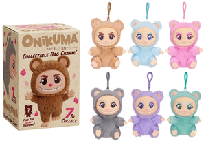 Peluche Portachiavi Onikuma a Sorpresa con Clipbag 13 CM in Blind Box - 49510d