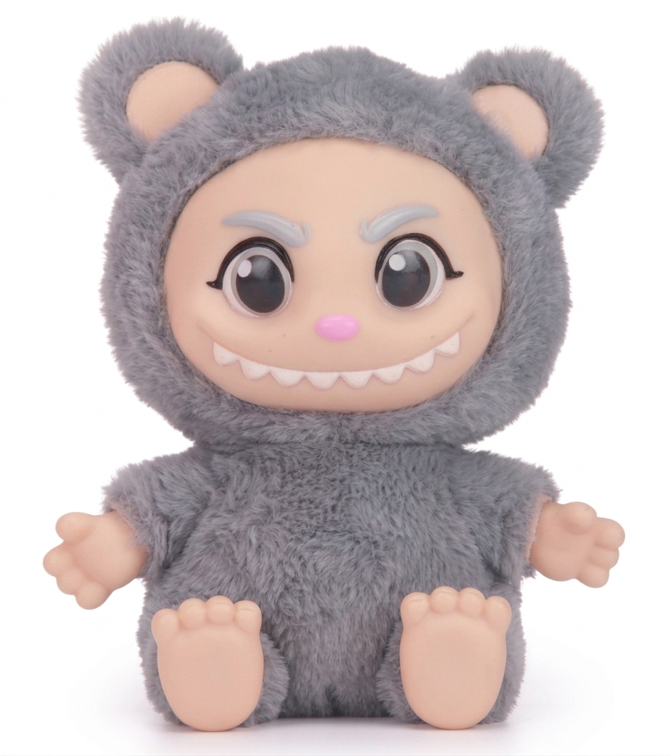 Peluche Onikuma Grigio Ash PVC 25 CM - 49511skd/grigio