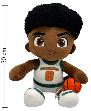 Peluche Stranger Things Netflix Lucas Sinclair Basket 30 CM - 5315lucas