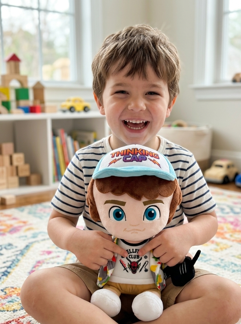 Peluche Stranger Things Netflix Dustin Henderson 33 CM - 5315dustin
