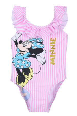 Costume da Bagno Minnie Paperina DISNEY Intero 1 Pezzo Mare Piscina Neonata - Ez05006rosa