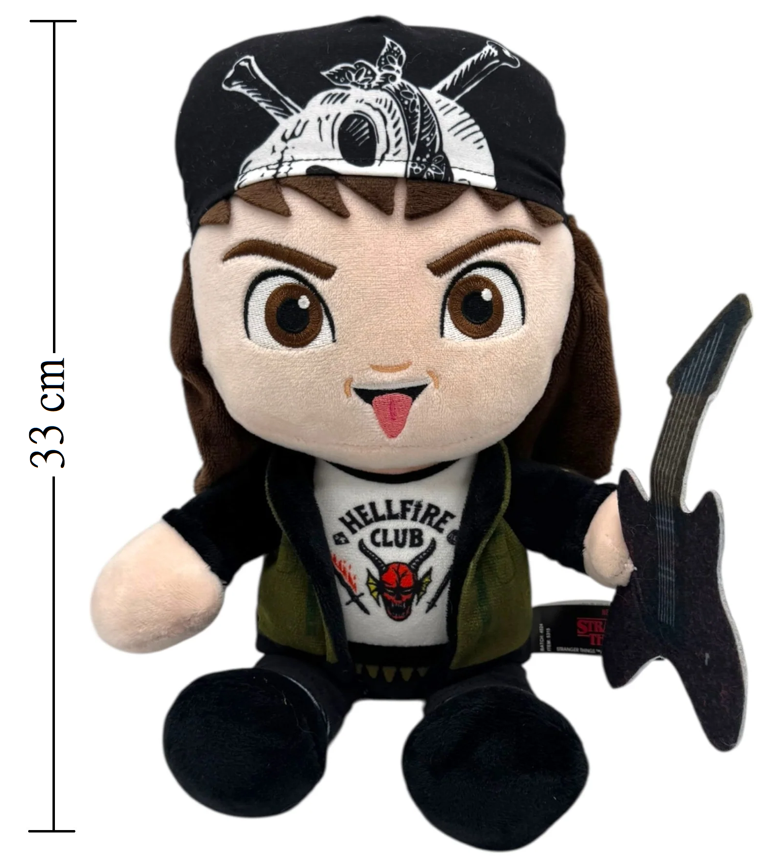 Peluche Stranger Things Netflix Eddie Munson 33 CM - 5315eddie