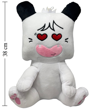 Peluche Hello Spank con Occhi a Cuore Morbido Peluche 38 CM - 254088/35