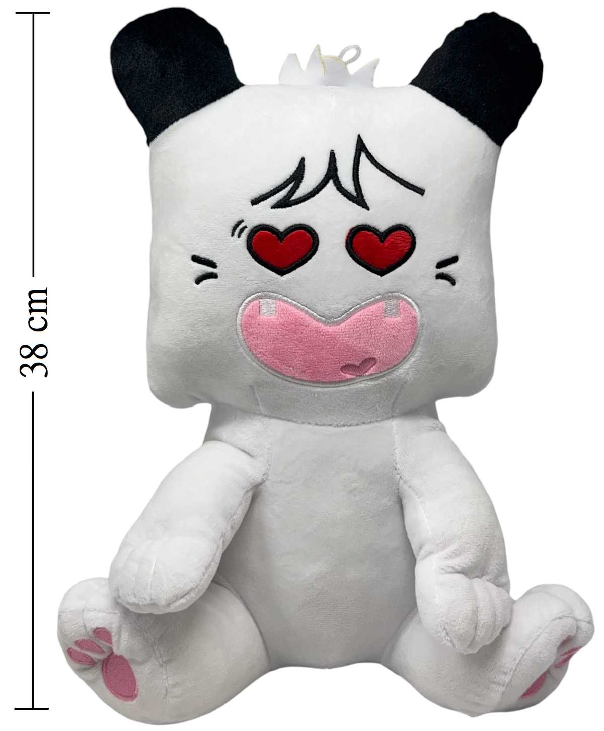 Peluche Hello Spank con Occhi a Cuore Morbido Peluche 38 CM - 254088/35