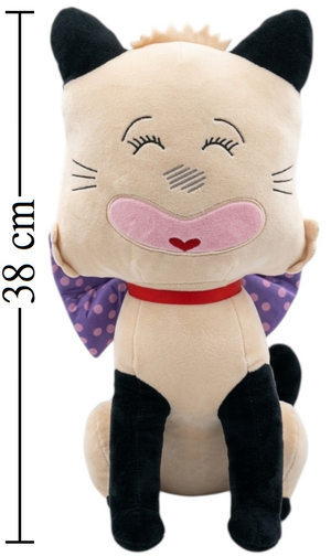 Peluche Hello Spank Micia Morbido Pupazzo 38 CM - 254087/35