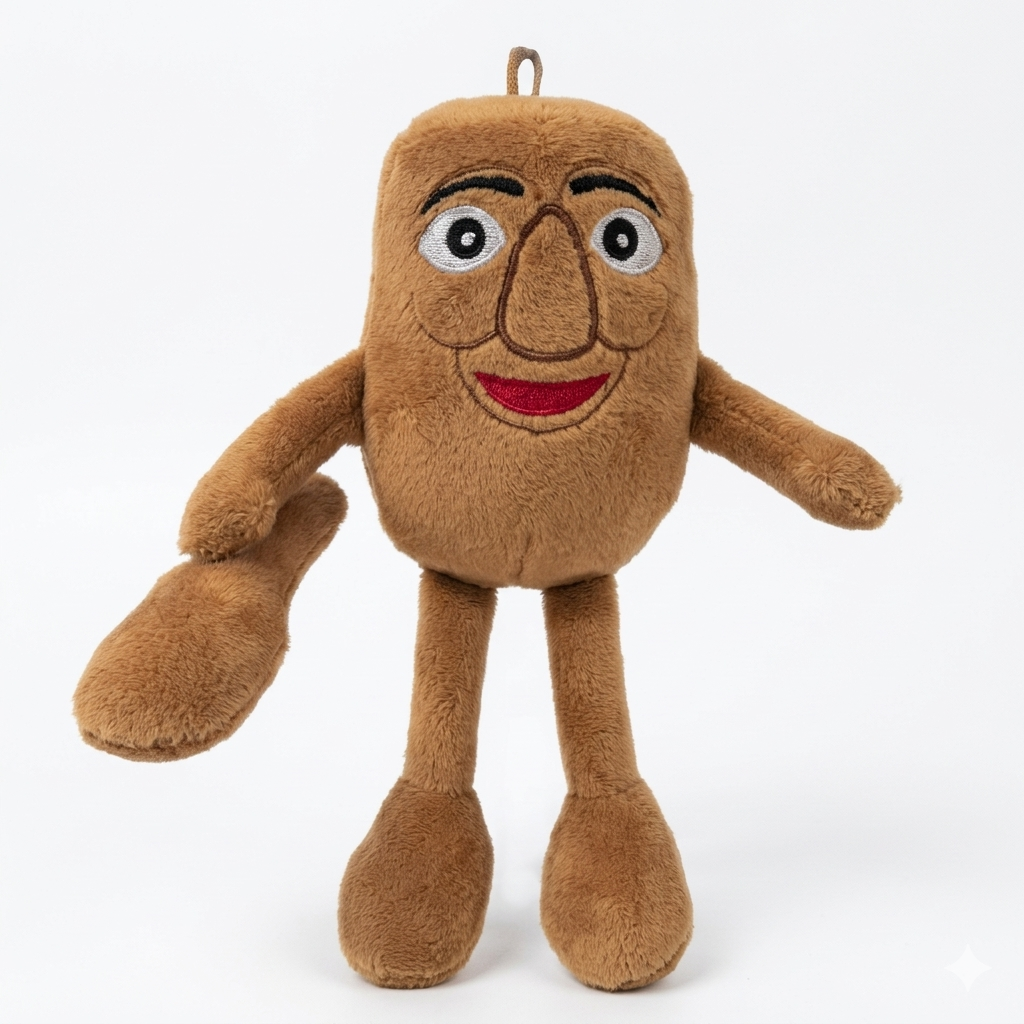 Peluche Italian Brainrot Morbido Pupazzo Tung Tung Tung Sahur 47 CM - Brt0015thung