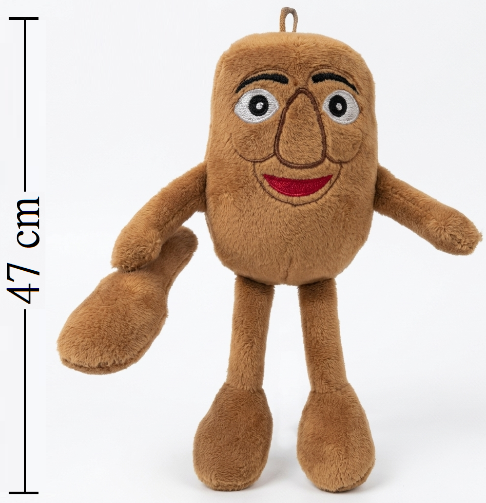 Peluche Italian Brainrot Morbido Pupazzo Tung Tung Tung Sahur 47 CM - Brt0015thung