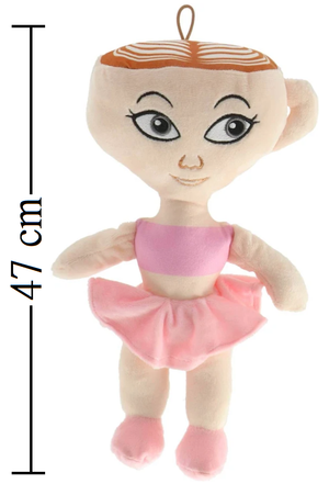 Peluche Italian Brainrot Morbido Pupazzo Ballerina Cappuccina 47 CM - Brt0015ballerina