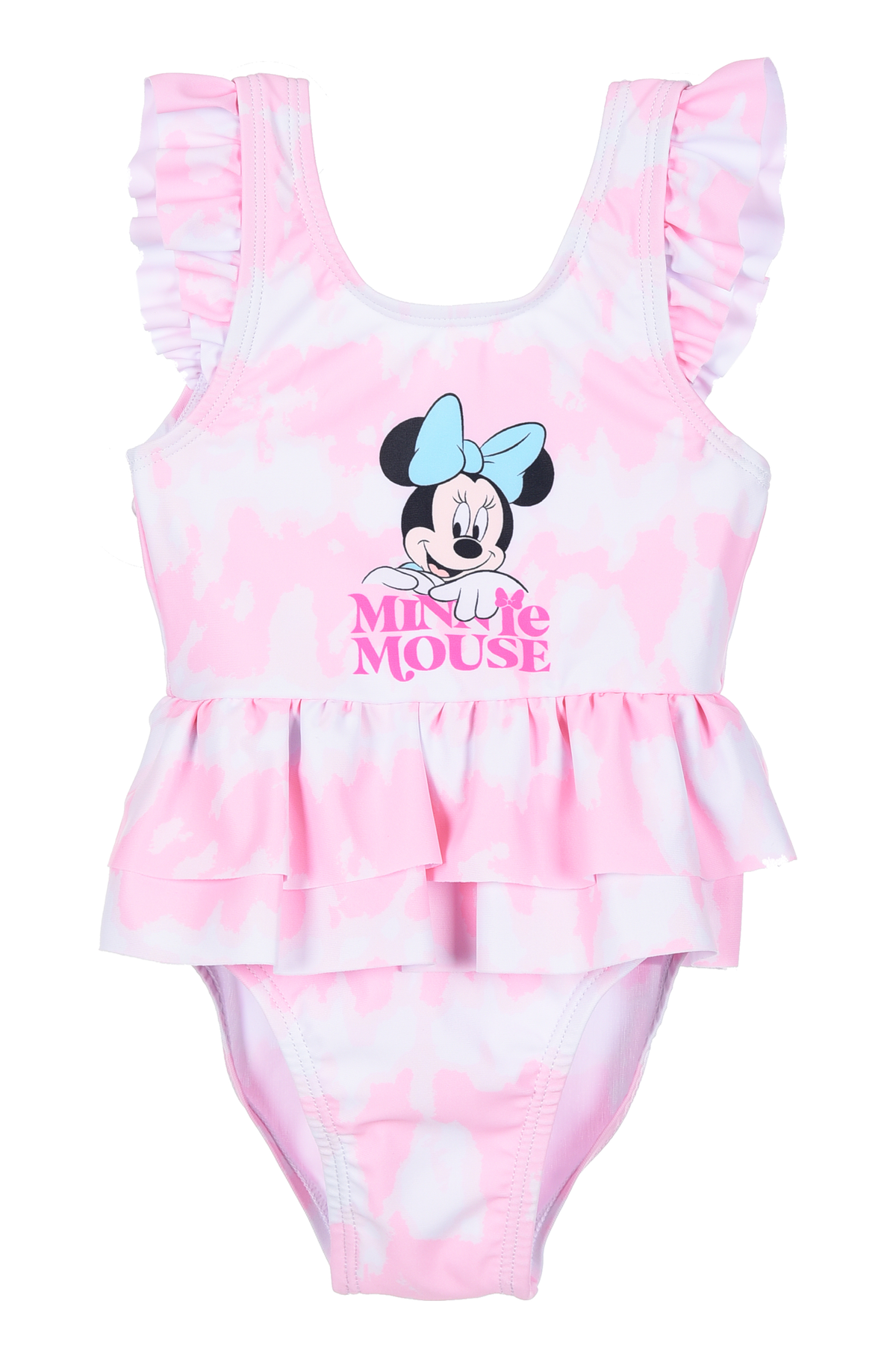 Costume da Bagno Minnie Mouse DISNEY Intero Tie-Dye 1 Pezzo Mare Piscina Neonata - Ez05005rosa