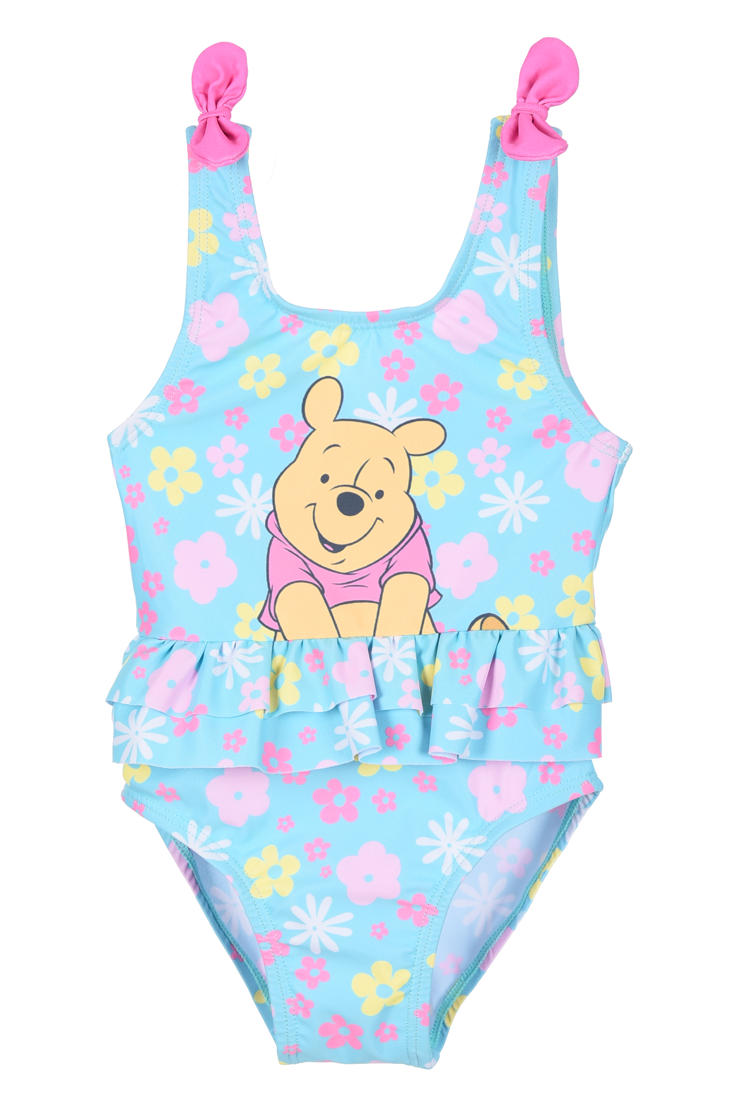 Costume da Bagno Winnie the Pooh DISNEY Intero 1 Pezzo Mare Piscina Neonata - Ez05022azzurro