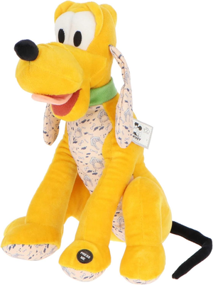 Peluche Pluto DISNEY 100 Anniversario con Suono 30 CM - D100-9401-1