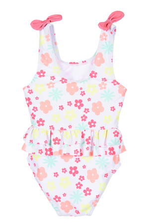 Costume da Bagno Winnie the Pooh DISNEY Intero 1 Pezzo Mare Piscina Neonata - Ez05022bianco