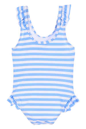 Costume da Bagno Hello Kitty Sanrio Intero 1 Pezzo Mare Piscina Neonata - Ez05025blu