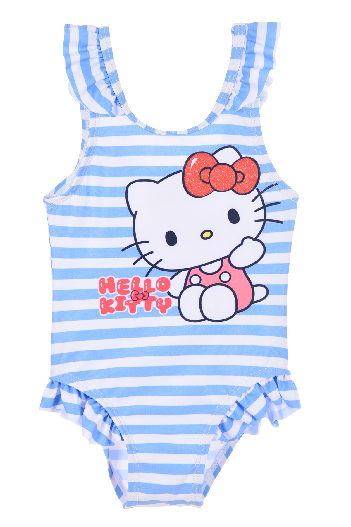 Costume da Bagno Hello Kitty Sanrio Intero 1 Pezzo Mare Piscina Neonata - Ez05025blu