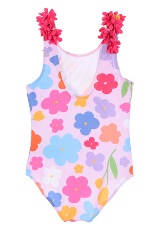 Costume da Bagno Minnie DISNEY Intero 1 Pezzo Mare Piscina Bambina - Ez18096fucsia