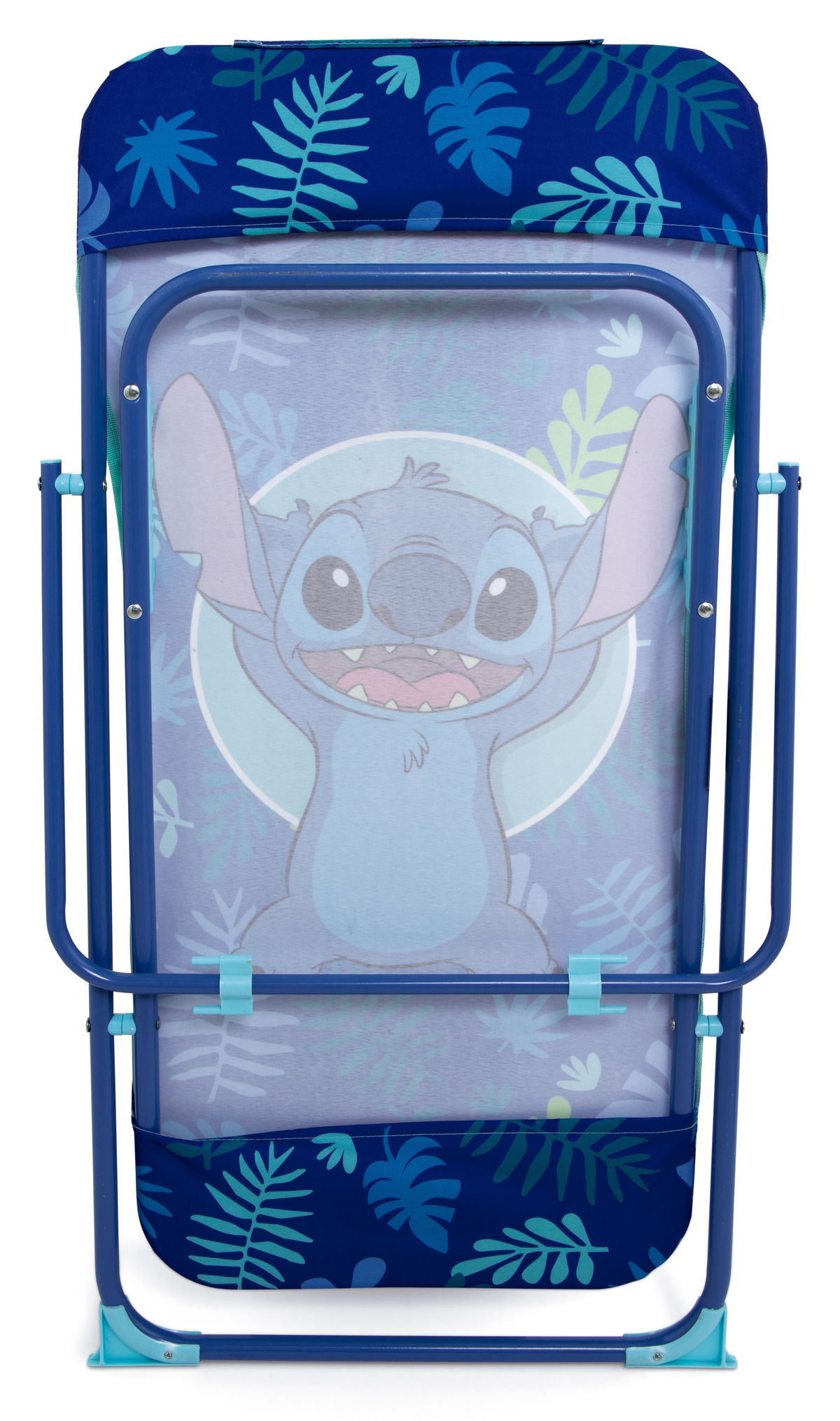 Sdraio Stitch Pieghevole per Mare e Giardino 100% Poliestere- 86727