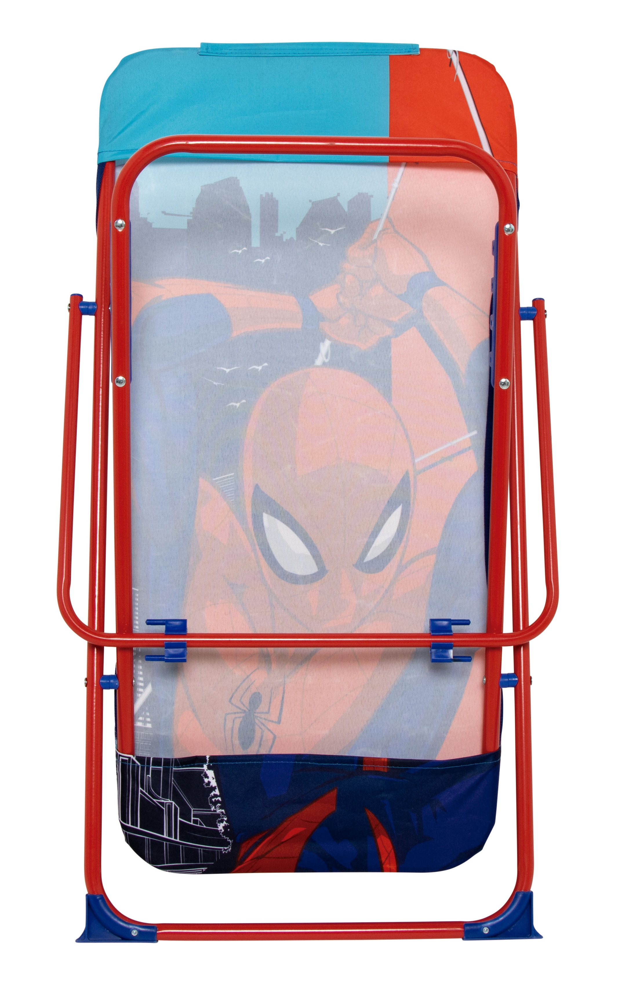 Sdraio Spiderman Pieghevole per Mare e Giardino 100% Poliestere- 86729