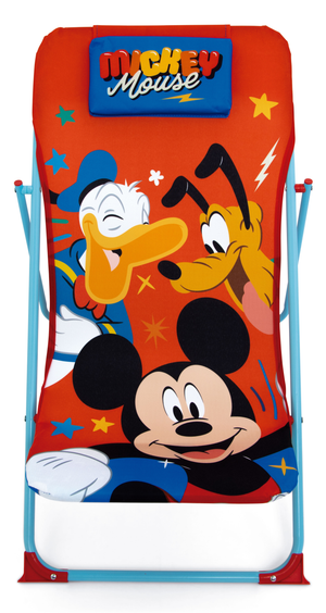 Sdraio Topolino Pieghevole per Mare e Giardino 100% Poliestere- 86730