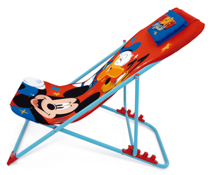 Sdraio Topolino Pieghevole per Mare e Giardino 100% Poliestere- 86730