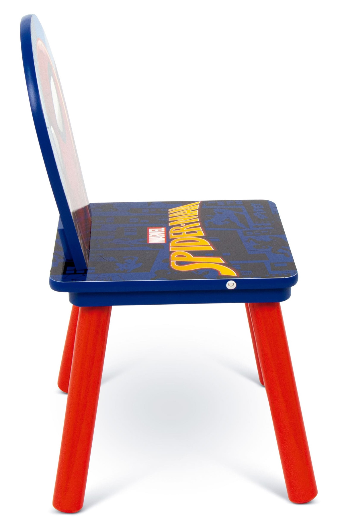 Set Tavolo con Due Sedie Spiderman in Legno- 86635
