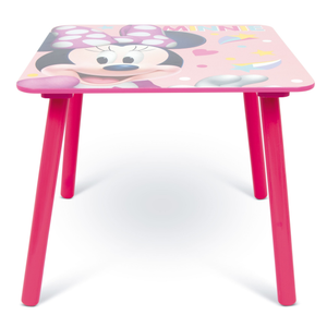 Set Tavolo con Due Sedie Minnie in Legno- 86637