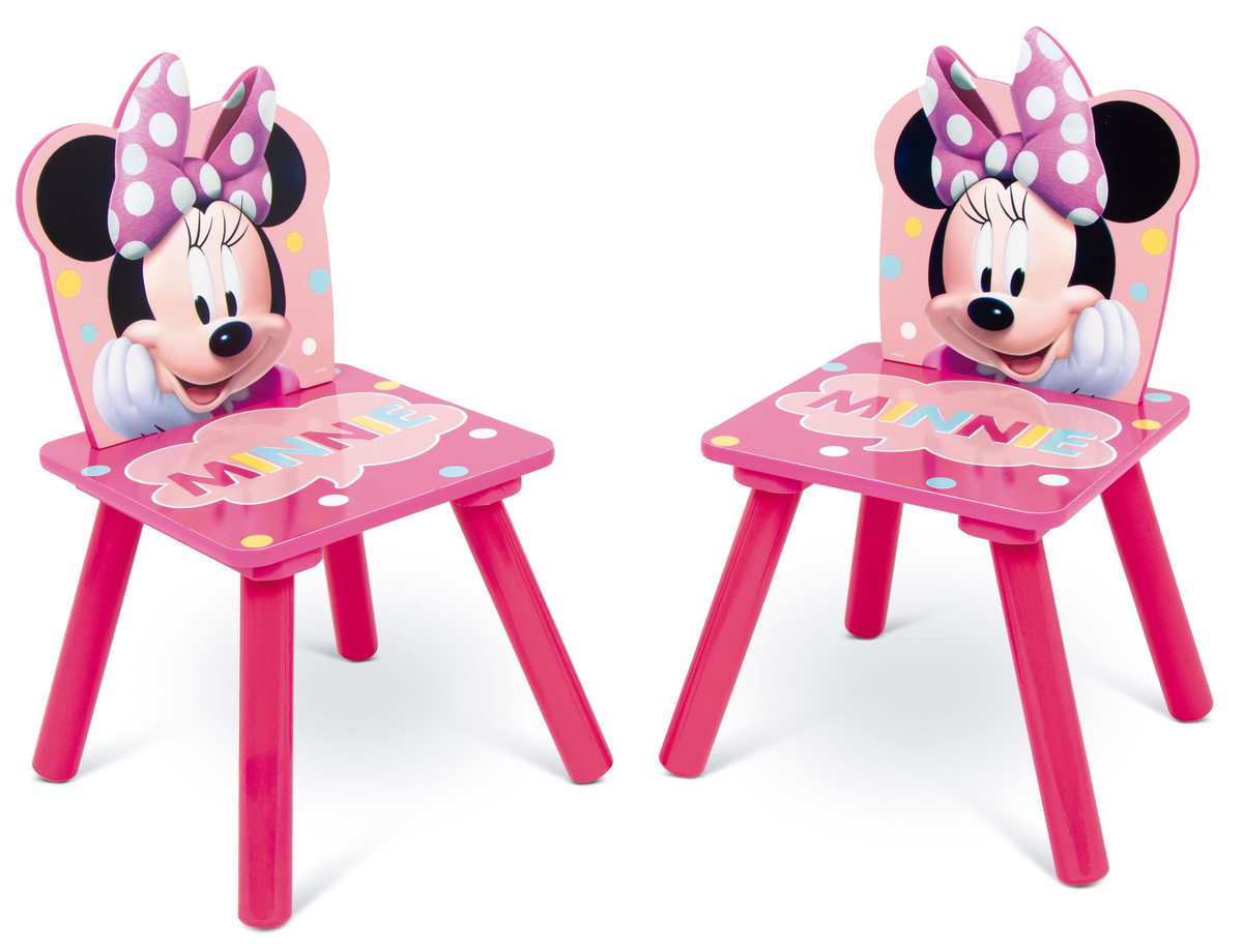 Set Tavolo con Due Sedie Minnie in Legno- 86637