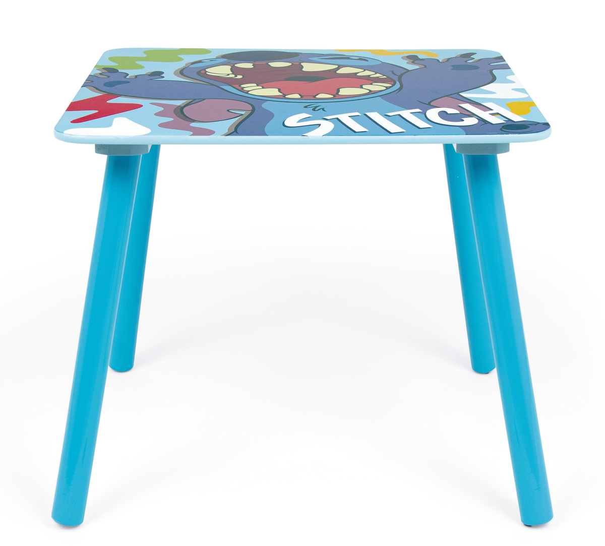 Set Tavolo con Due Sedie Stitch in Legno- 86639