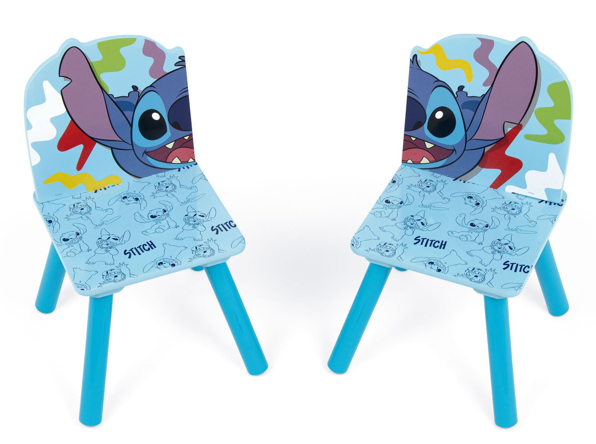 Set Tavolo con Due Sedie Stitch in Legno- 86639