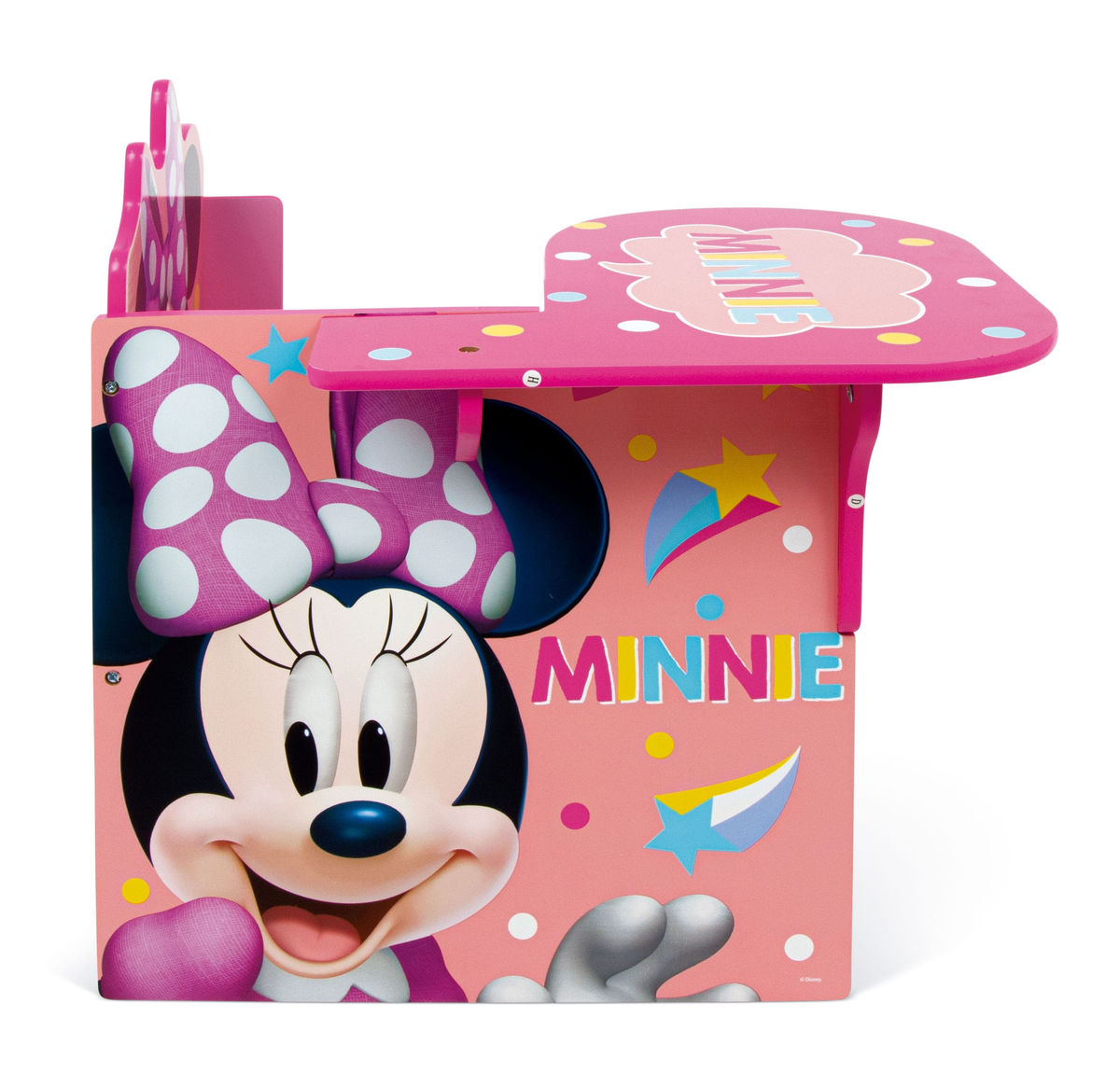 Sedia Scrivania con Contenitore Minnie in Legno - 86638