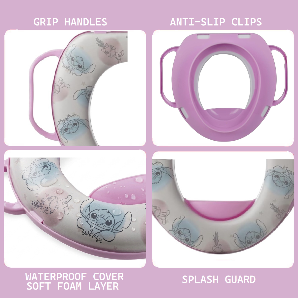 Riduttore Adattatore Wc Vasino Bagno Stitch DISNEY - 86185