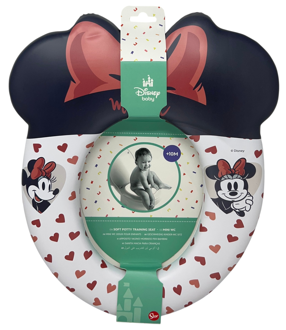 Riduttore Adattatore Wc Vasino Sagomato Bagno Minnie DISNEY - 85890