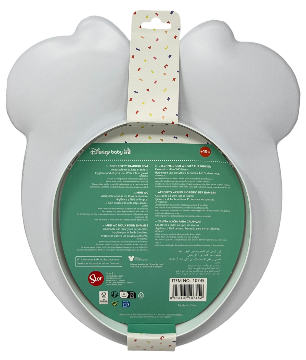 Riduttore Adattatore Wc Vasino Sagomato Bagno Minnie DISNEY - 85890