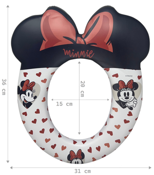 Riduttore Adattatore Wc Vasino Sagomato Bagno Minnie DISNEY - 85890