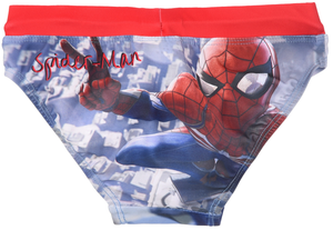 Costume da Bagno MARVEL Spiderman Modello Slip Hi-Tech Mutandina Mare Piscina Bambino - Ez18167rosso