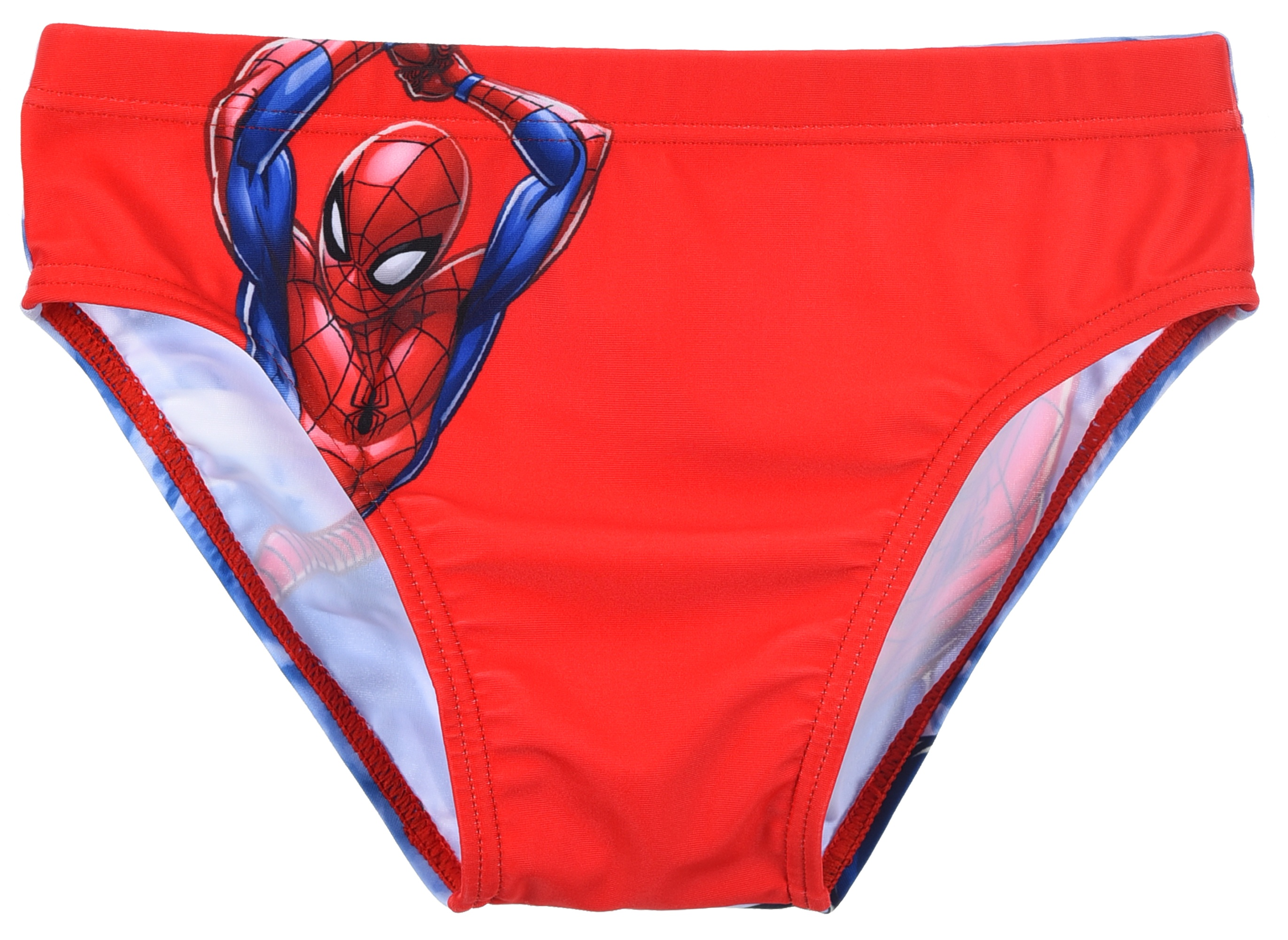 Costume da Bagno MARVEL Spiderman Modello Slip Tie Dye Mutandina Mare Piscina Bambino - Ez18169rosso